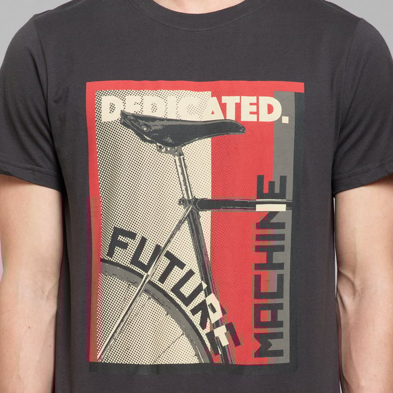 T-shirt Stockholm Constructive Bike Charcoal