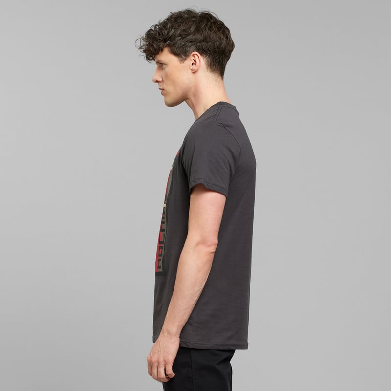 T-shirt Stockholm Constructive Bike Charcoal