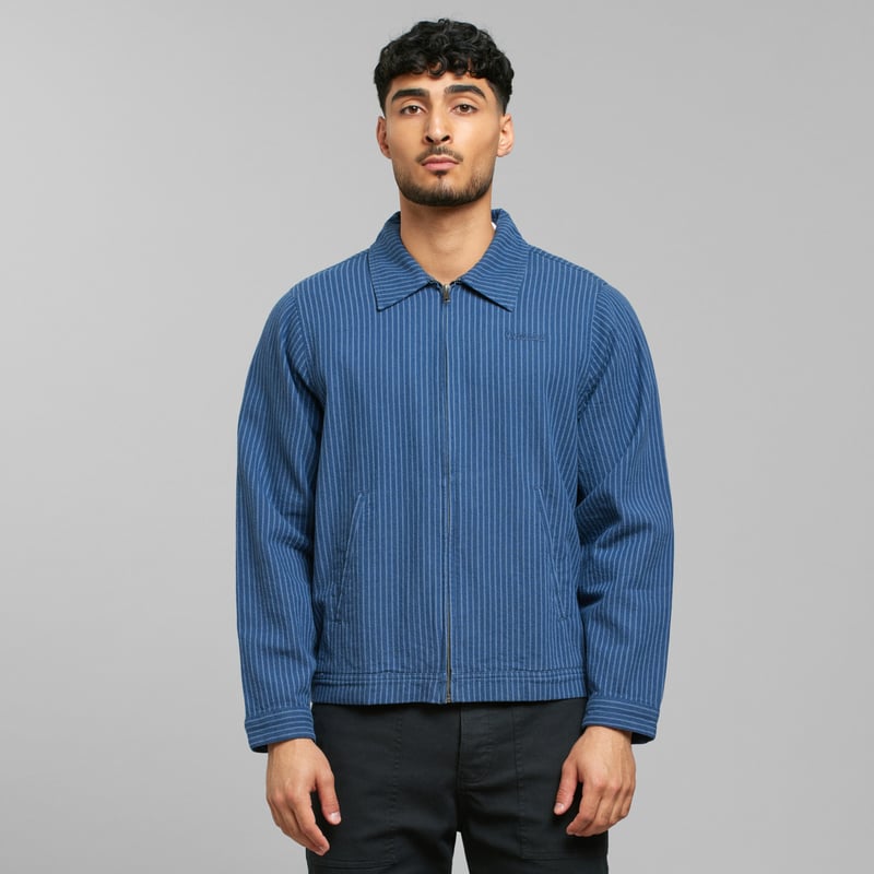 Jacket Kumla Work Stripe Dark Blue