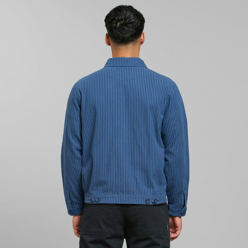 Jacket Kumla Work Stripe Dark Blue