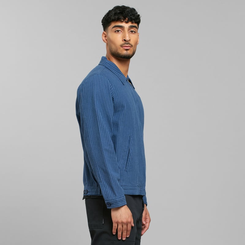 Jacket Kumla Work Stripe Dark Blue