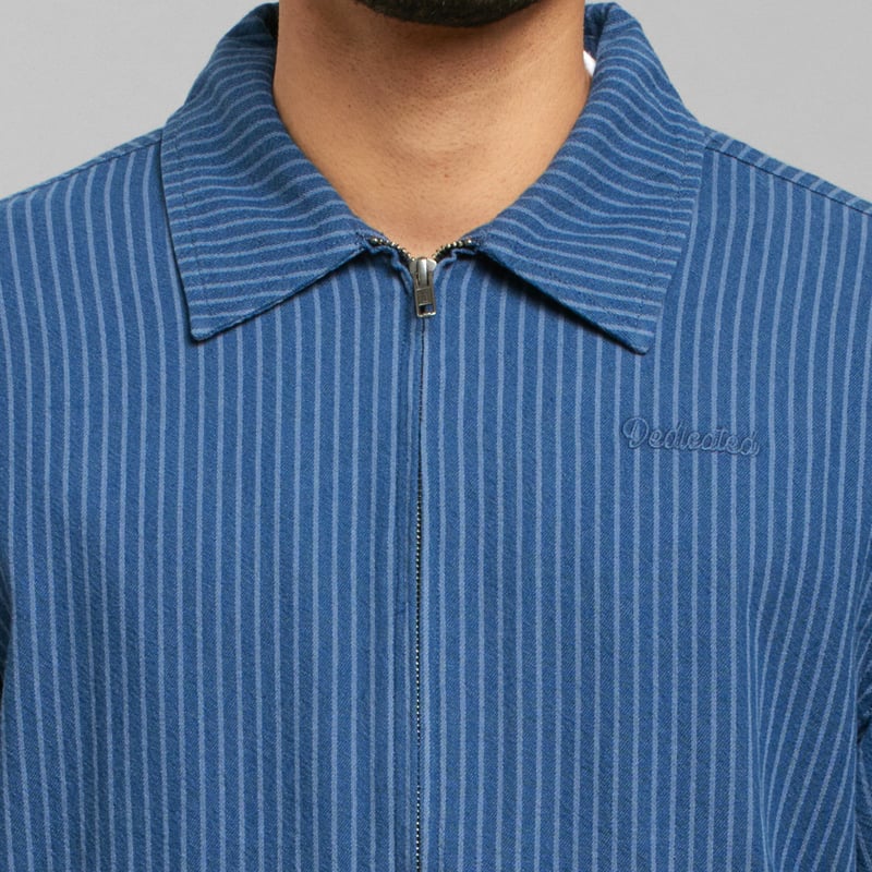 Jacket Kumla Work Stripe Dark Blue
