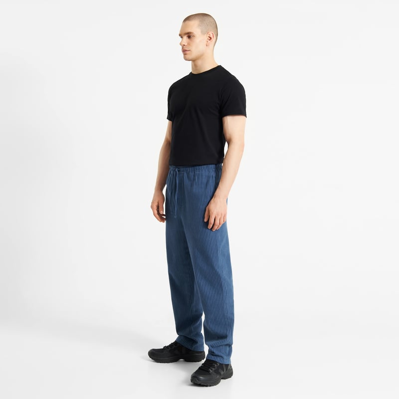 Pants Klitmoeller Work Stripe Dark Blue