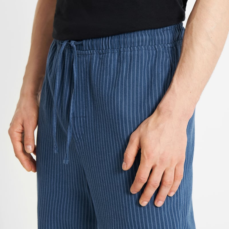 Pants Klitmoeller Work Stripe Dark Blue