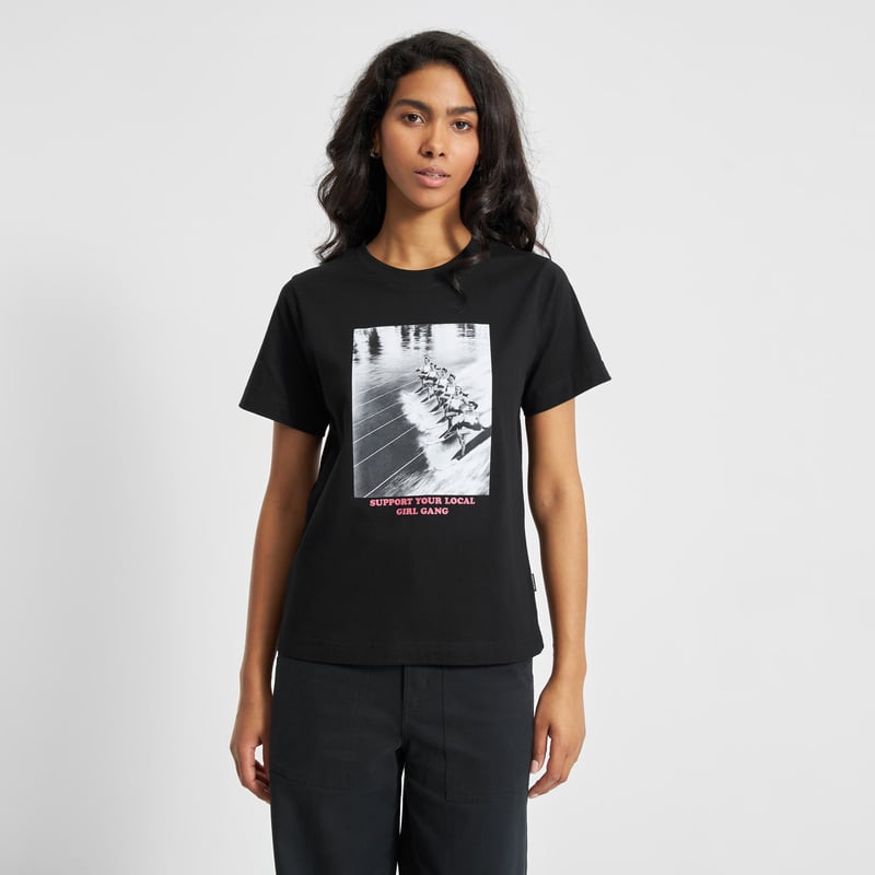 T-shirt Mysen Waterski Gang Black