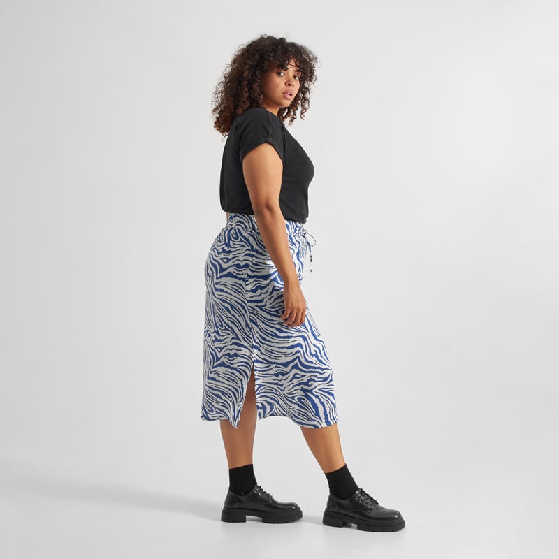 Skirt Klippan Zebra Blue