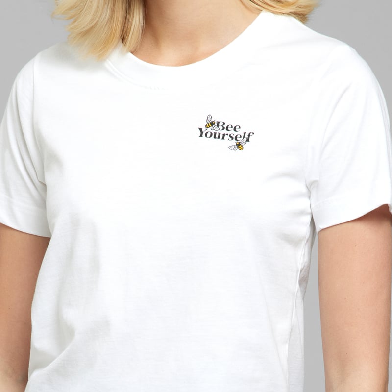 T-shirt Mysen Bee Yourself White