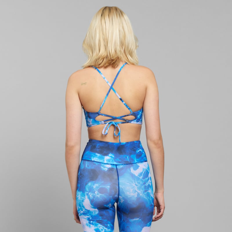 Bikini Top Alva Ocean Ink Dark Multi Color