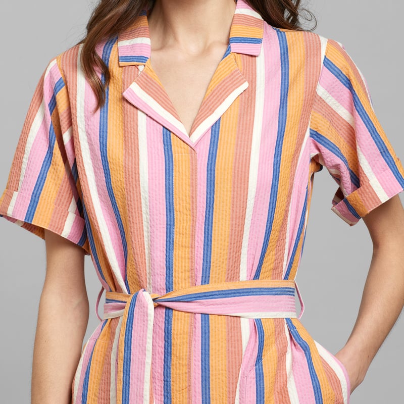 Shirt Dress Orrefors Stripe Multi Color