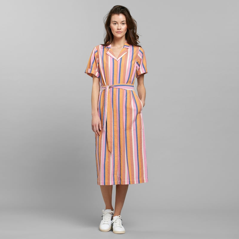 Shirt Dress Orrefors Stripe Multi Color