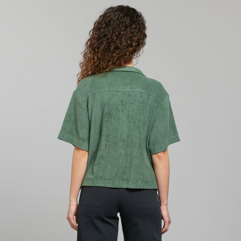 Terry Shirt Valje Duck Green