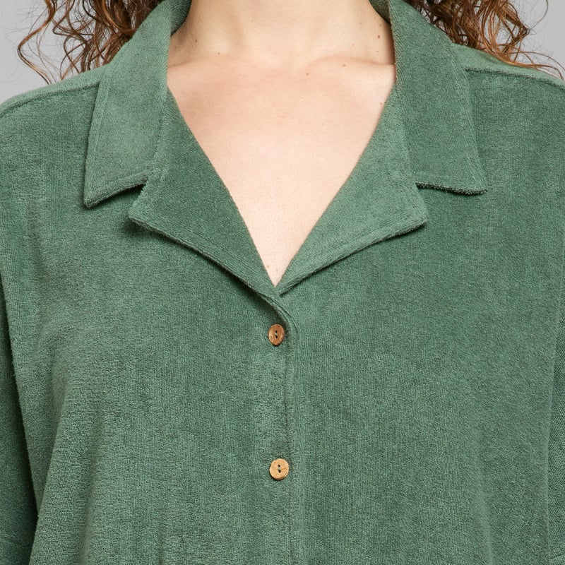 Terry Shirt Valje Duck Green