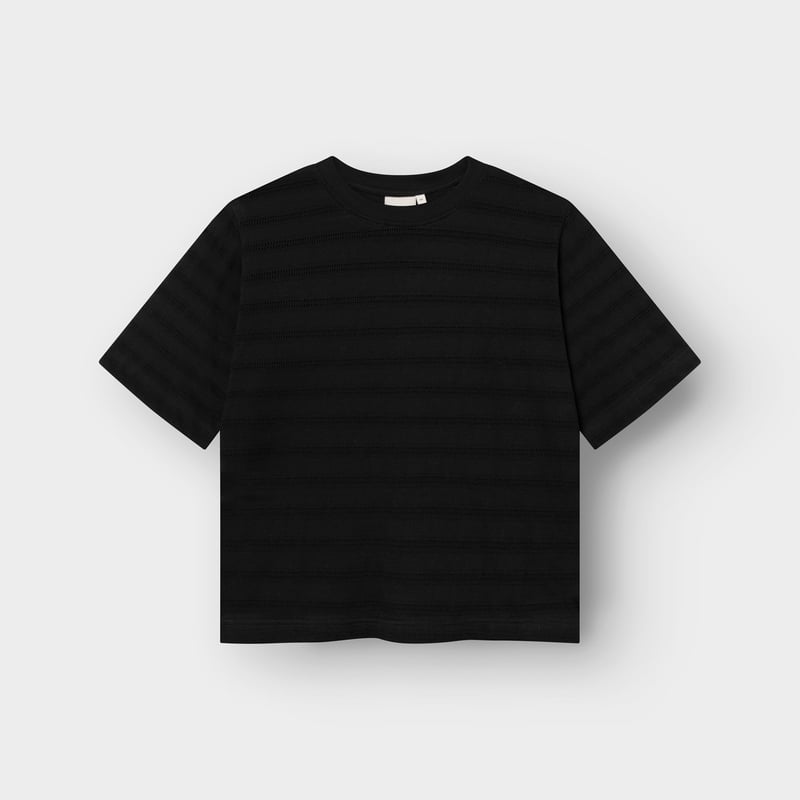T-shirt Vadstena Lace Black