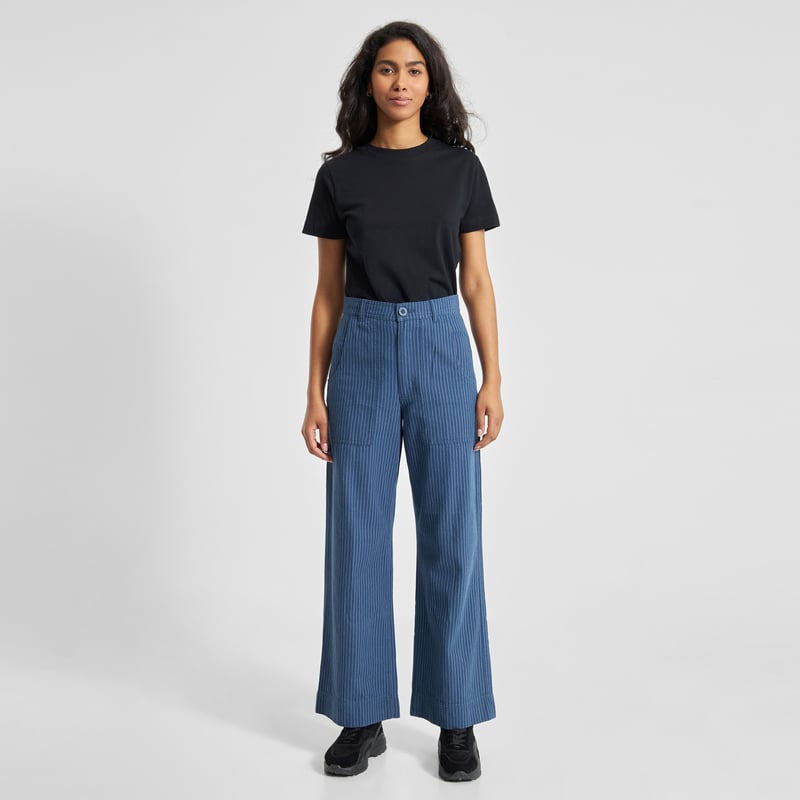 Workwear Pants Vara Work Stripe Dark Blue