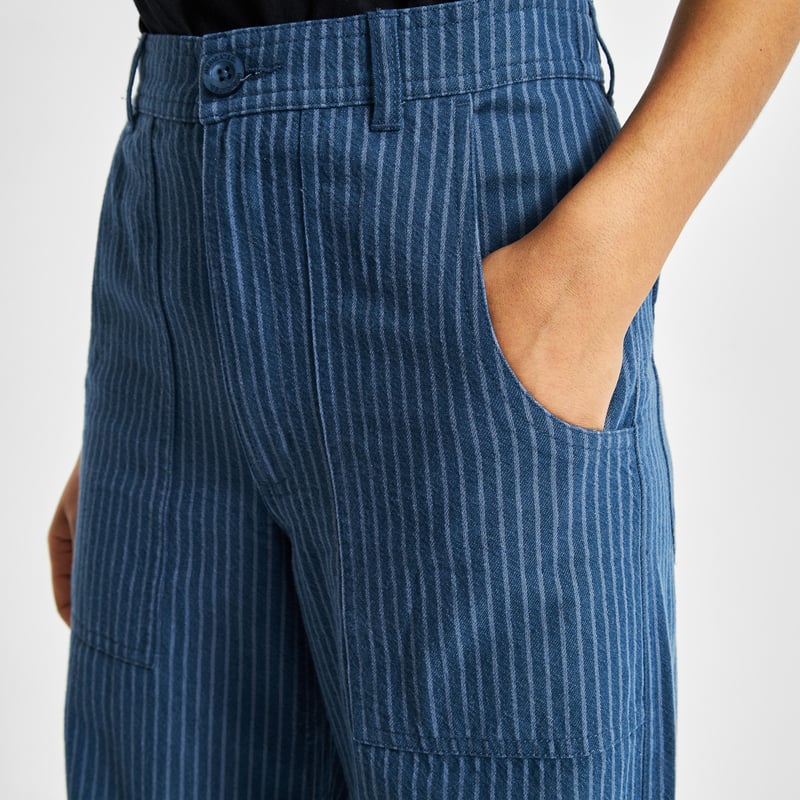 Workwear Pants Vara Work Stripe Dark Blue