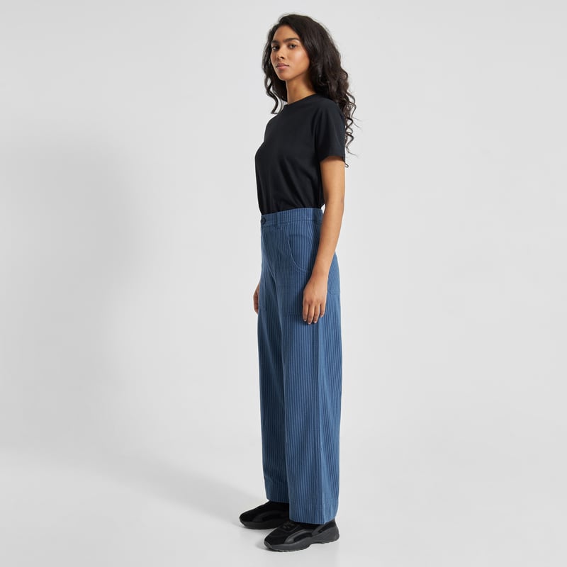 Workwear Pants Vara Work Stripe Dark Blue