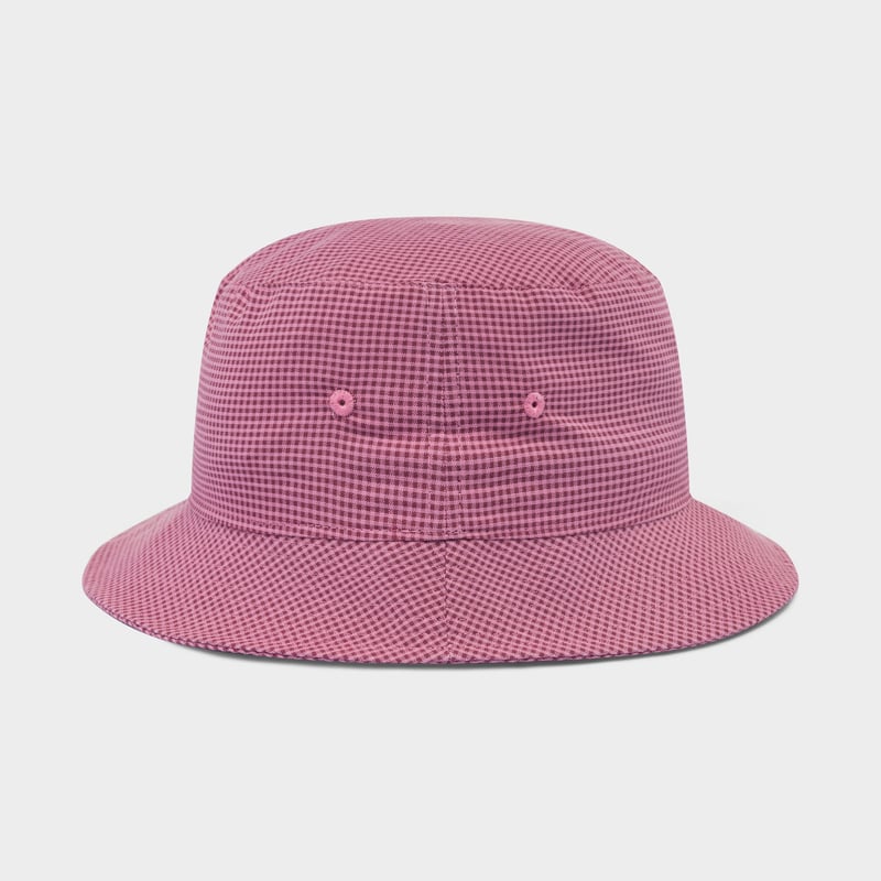 Bucket Hat Seersucker Cashmere Pink