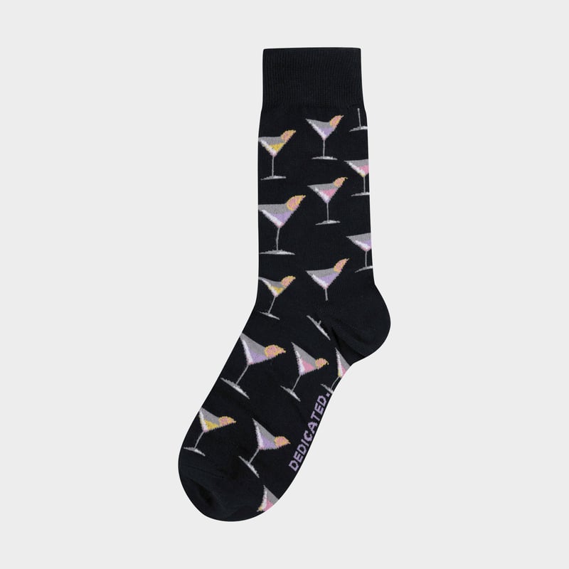 Socks Sigtuna Cocktails Black
