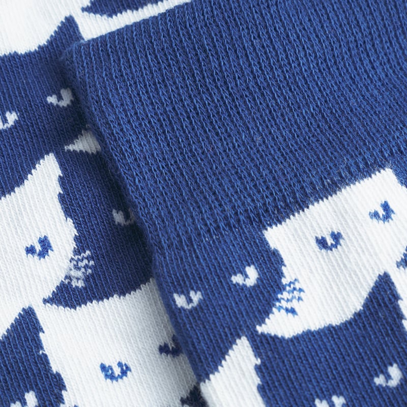 Socks Sigtuna Pepita Cats Sodalite Blue