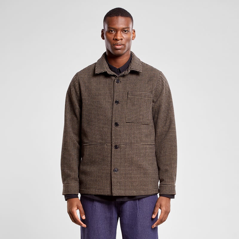 Jacket Fagersta Pepita Brown