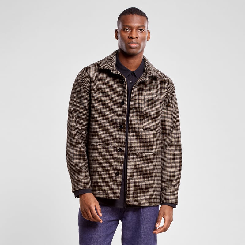 Jacket Fagersta Pepita Brown