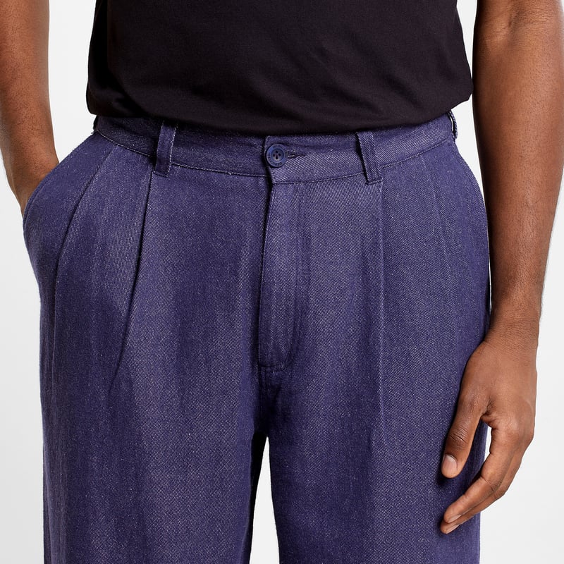 Pants Sollentuna Hemp Navy