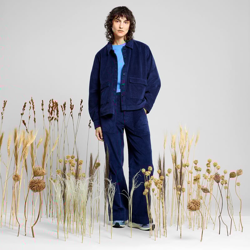 Pants Uddevalla Corduroy Navy