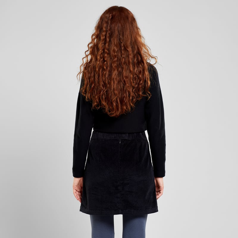 Skirt Majorna Corduroy Black