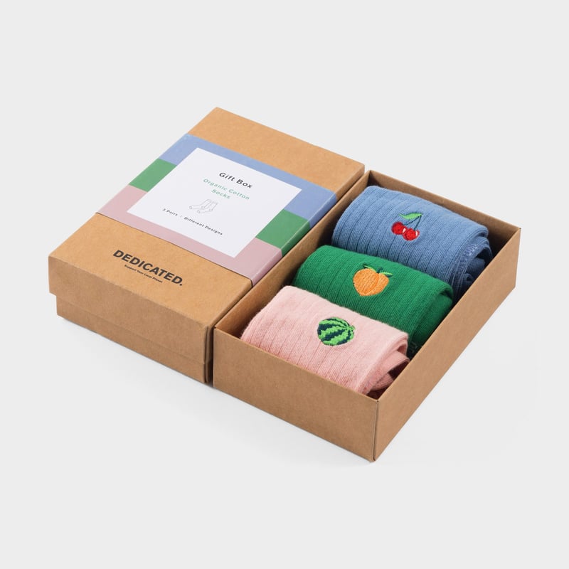 Socks Knivsta Fruits 3-pack