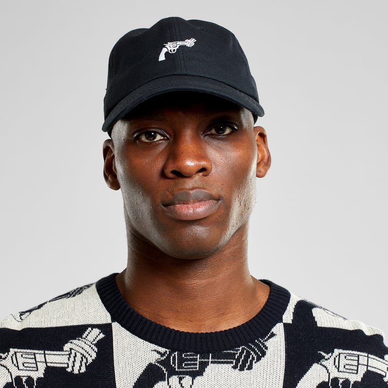Soft Cap Slussen The Knotted Gun Black
