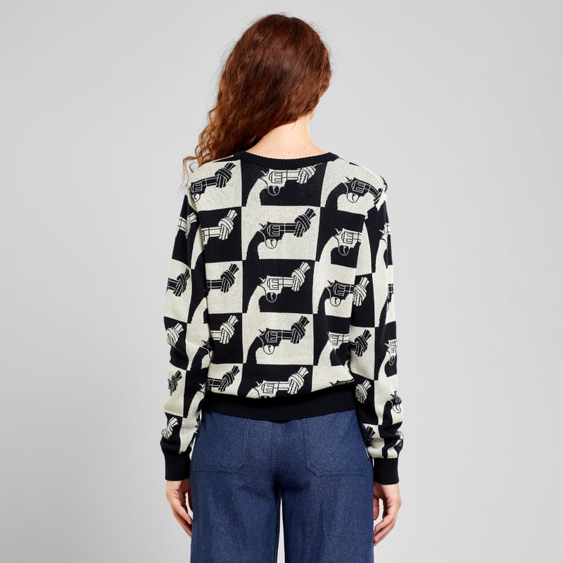 Sweater Arendal The Knotted Gun Black