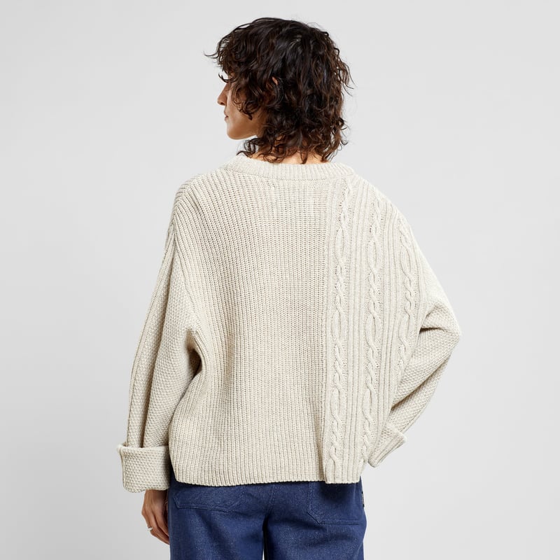 Sweater Limboda Pearl White