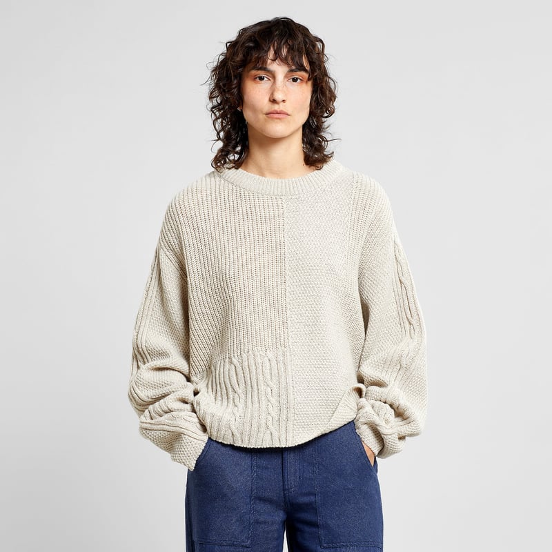 Sweater Limboda Pearl White