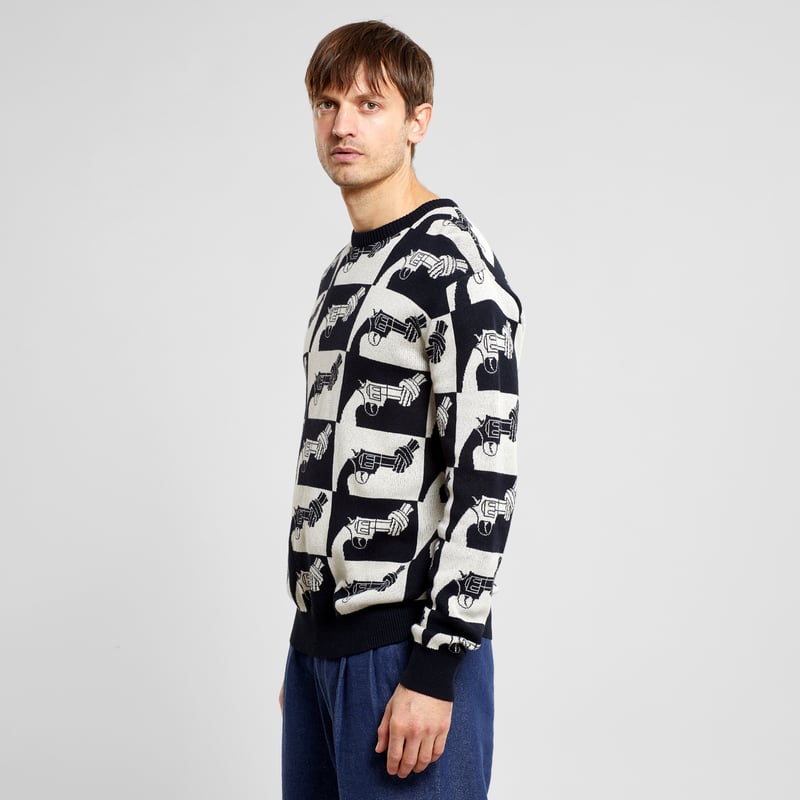 Sweater Mora The Knotted Gun Black