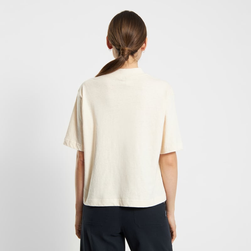 T-shirt Floda Vanilla White