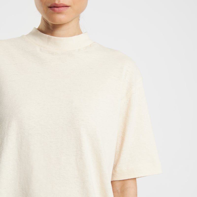 T-shirt Floda Vanilla White
