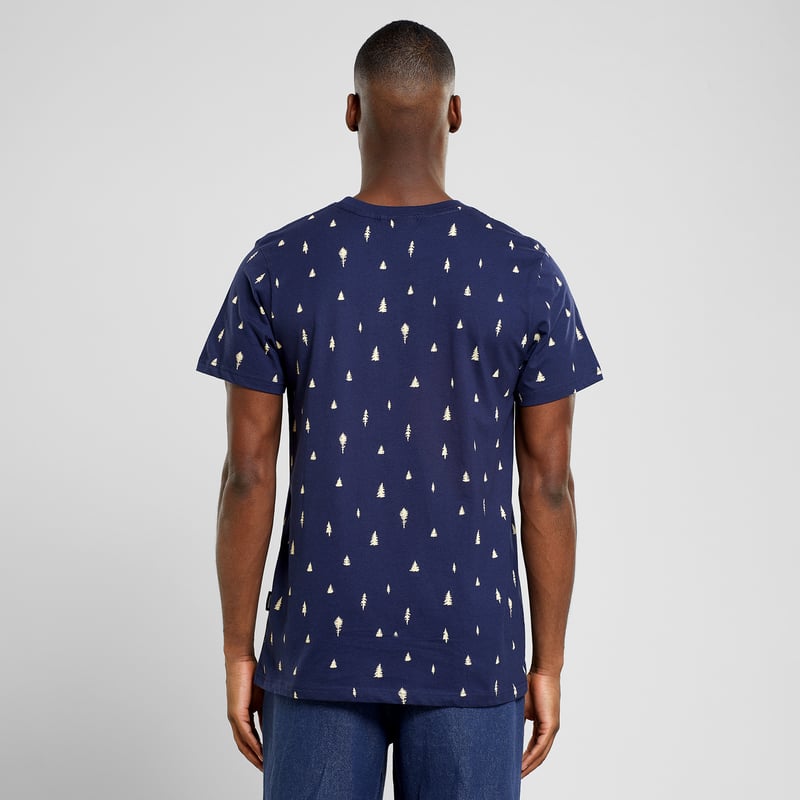 T-shirt Stockholm Ditsy Trees AOP Navy