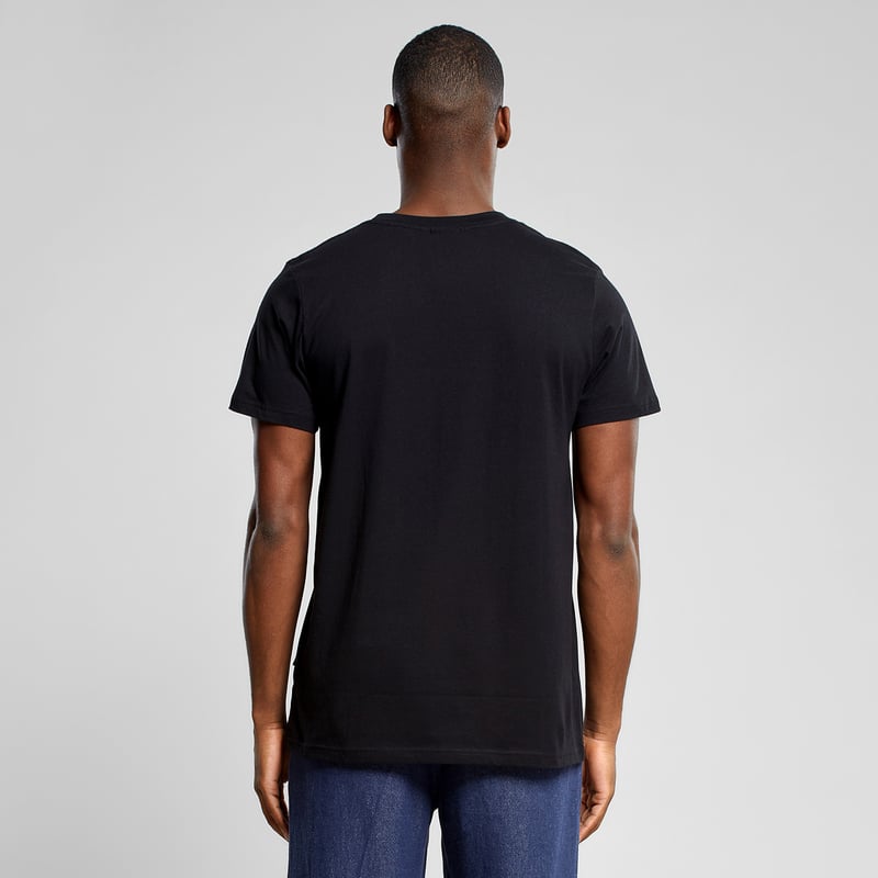 T-shirt Stockholm Pike Fish Emb Black