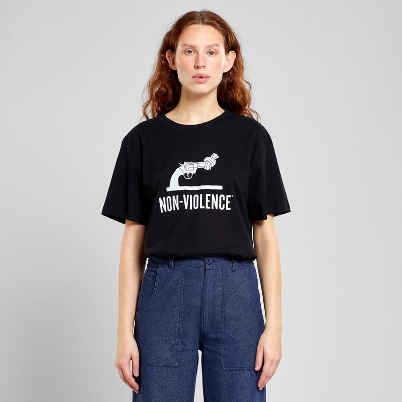 T-shirt Stockholm The Knotted Gun Black