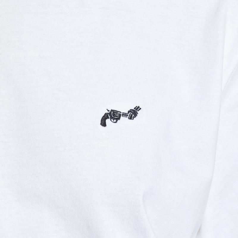 T-shirt Stockholm The Knotted Gun White