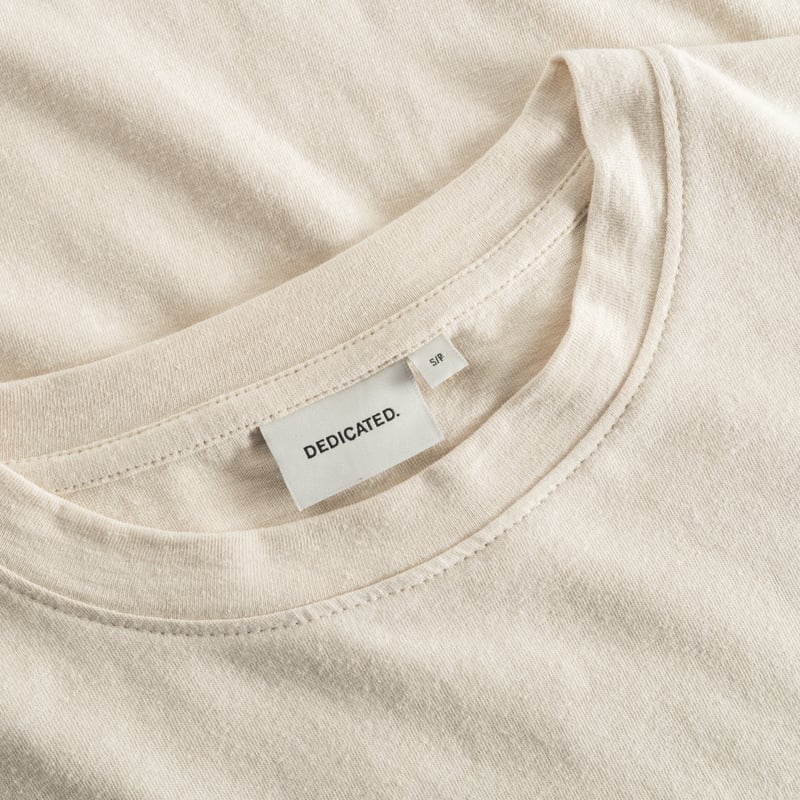 T-shirt Vadstena Base Oat White
