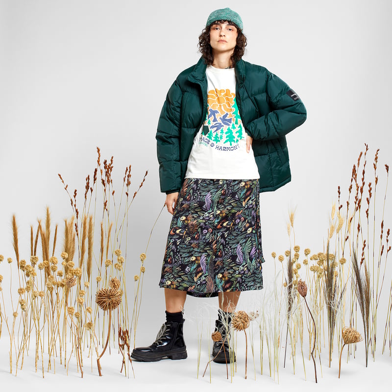 T-shirt Vadstena Peace and Harmony Oat White