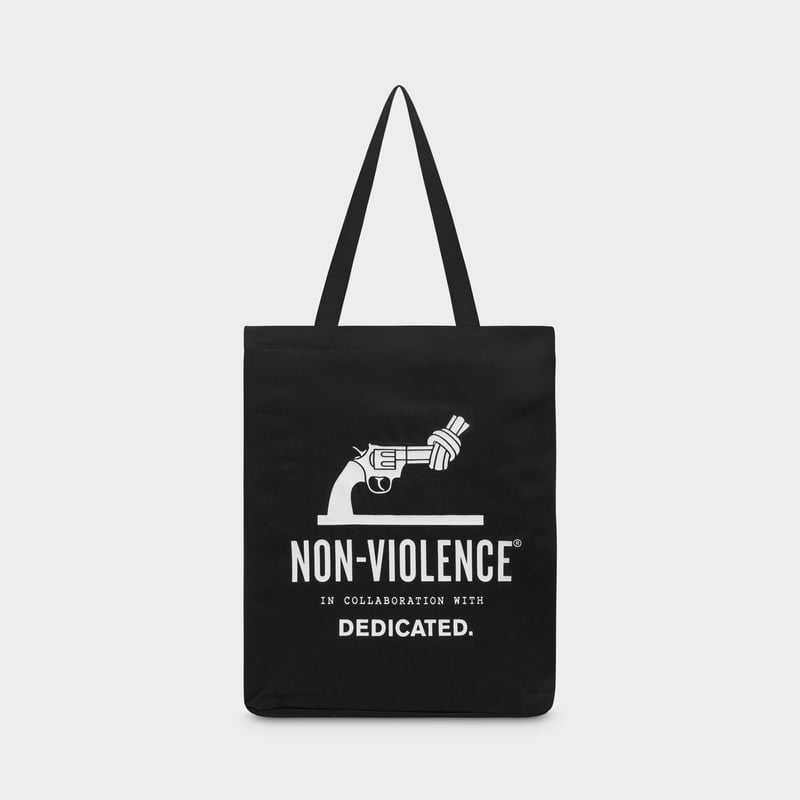 Tote Bag Torekov The Knotted Gun Black
