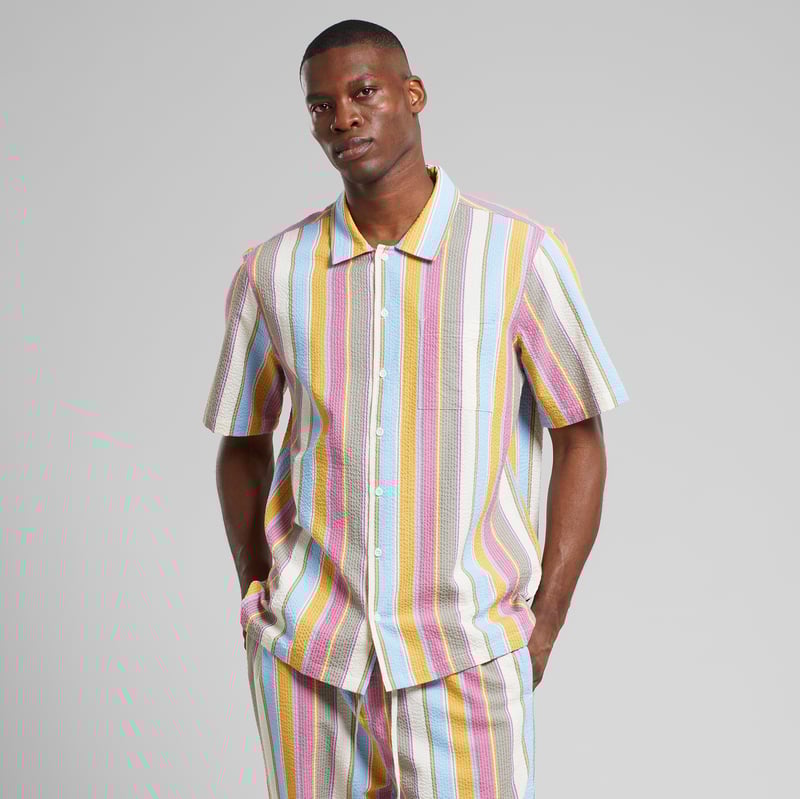 Shirt Brantevik Club Stripe Multi Color