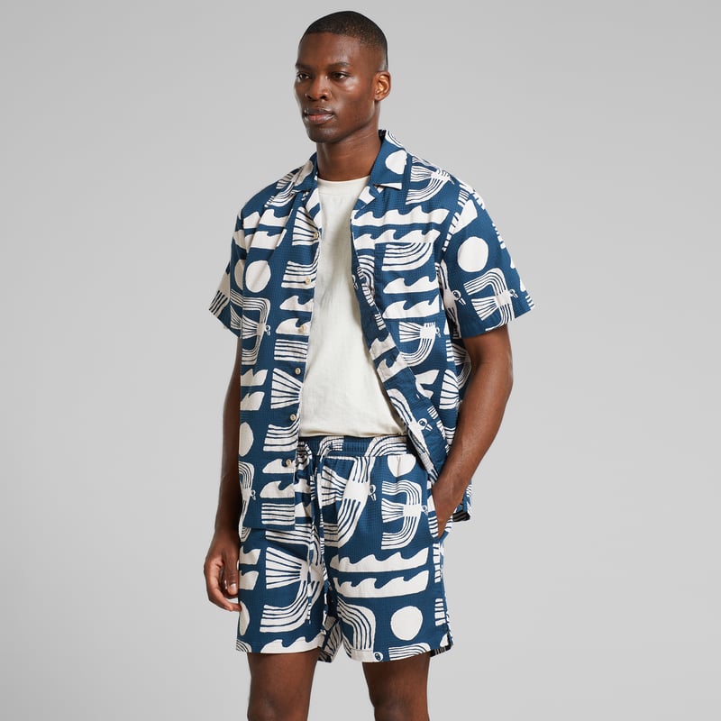 Shorts Essingen Seagulls Majolica Blue