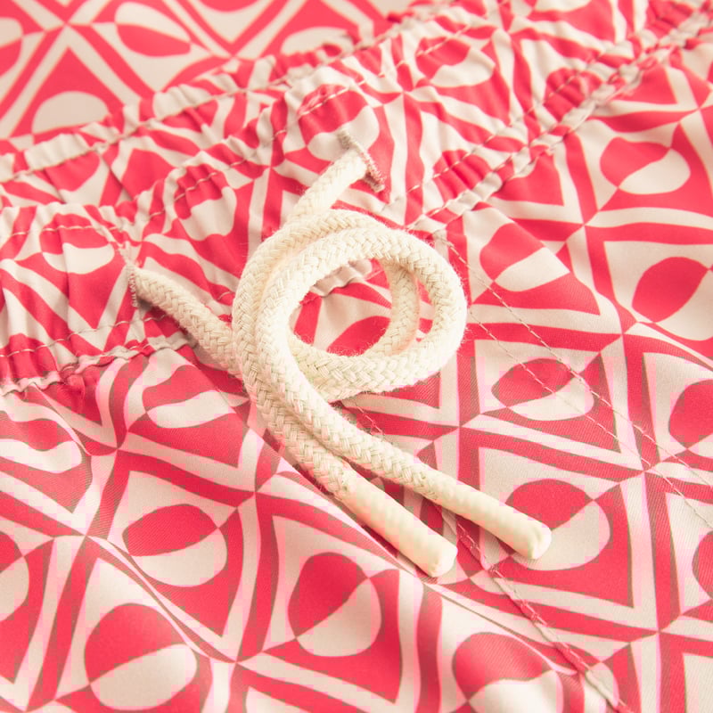 Swim Shorts Sandhamn Sun Diamond Cayenne Red