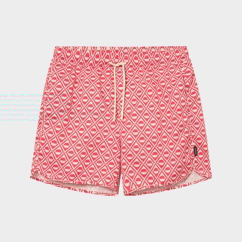 Swim Shorts Sandhamn Sun Diamond Cayenne Red