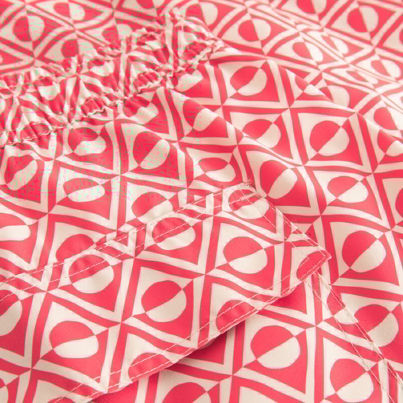 Swim Shorts Sandhamn Sun Diamond Cayenne Red
