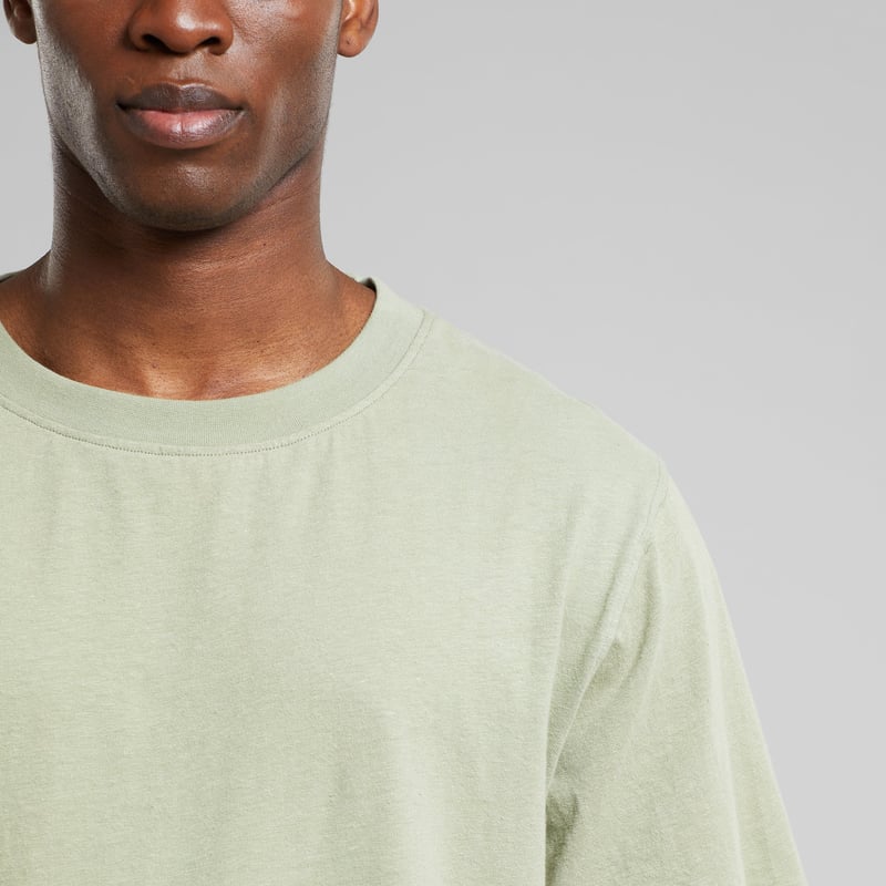T-shirt Gustavsberg Hemp Tea Green
