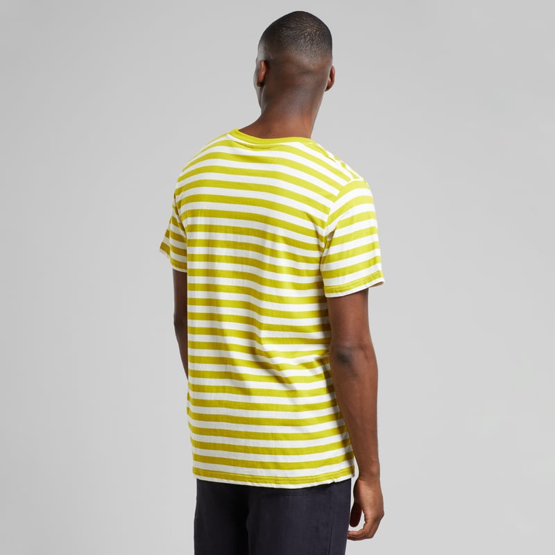 T-shirt Stockholm Stripes Citronelle Yellow